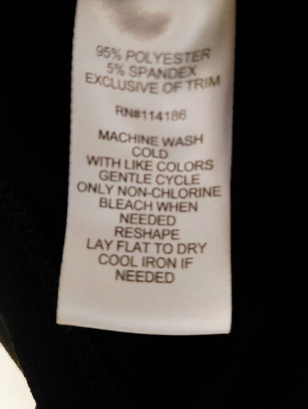 Small Petite Baguette Rhinestones Chiffon Black Evening Wear Top 89th + Madison - Picture 8 of 11
